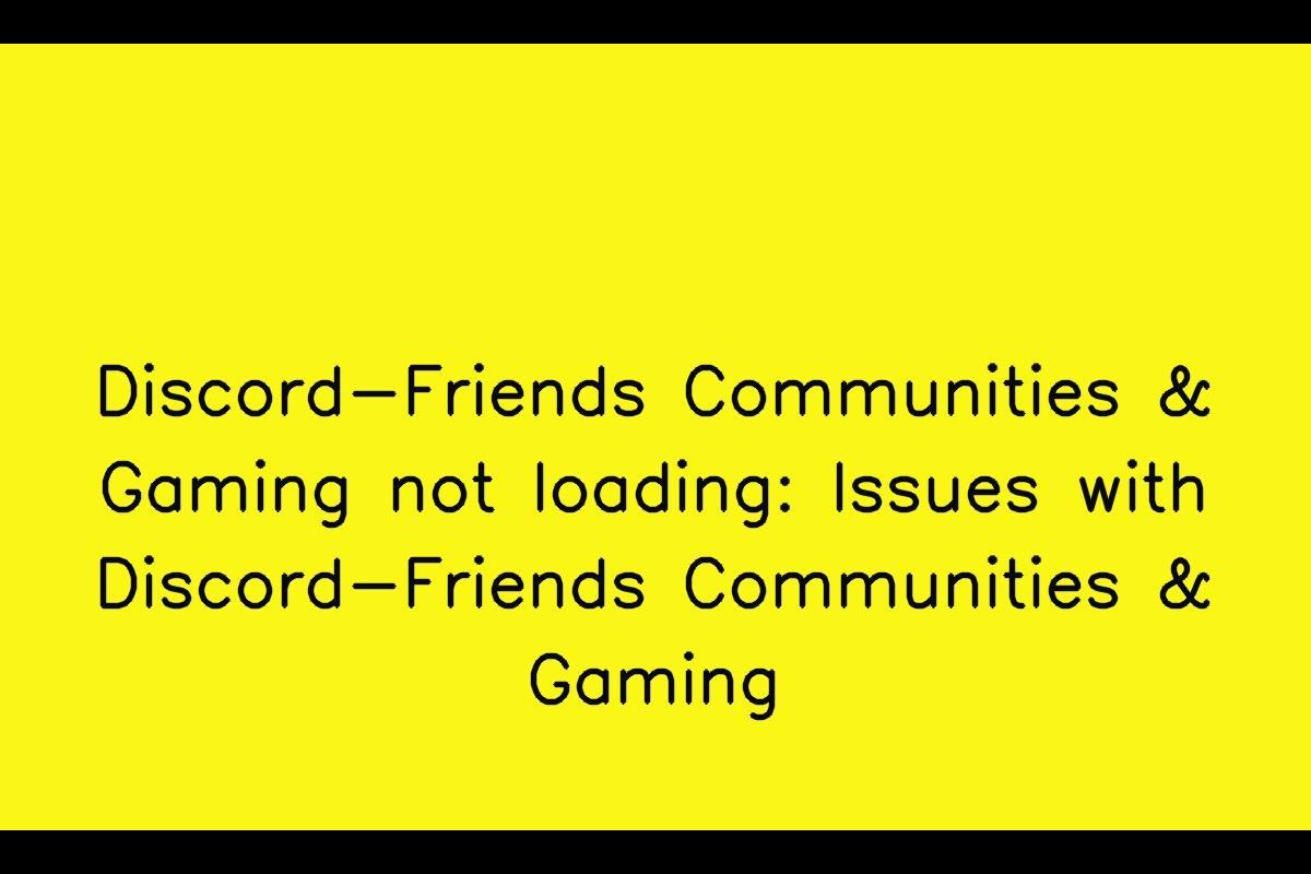 Discord-Friends Communities & Gaming