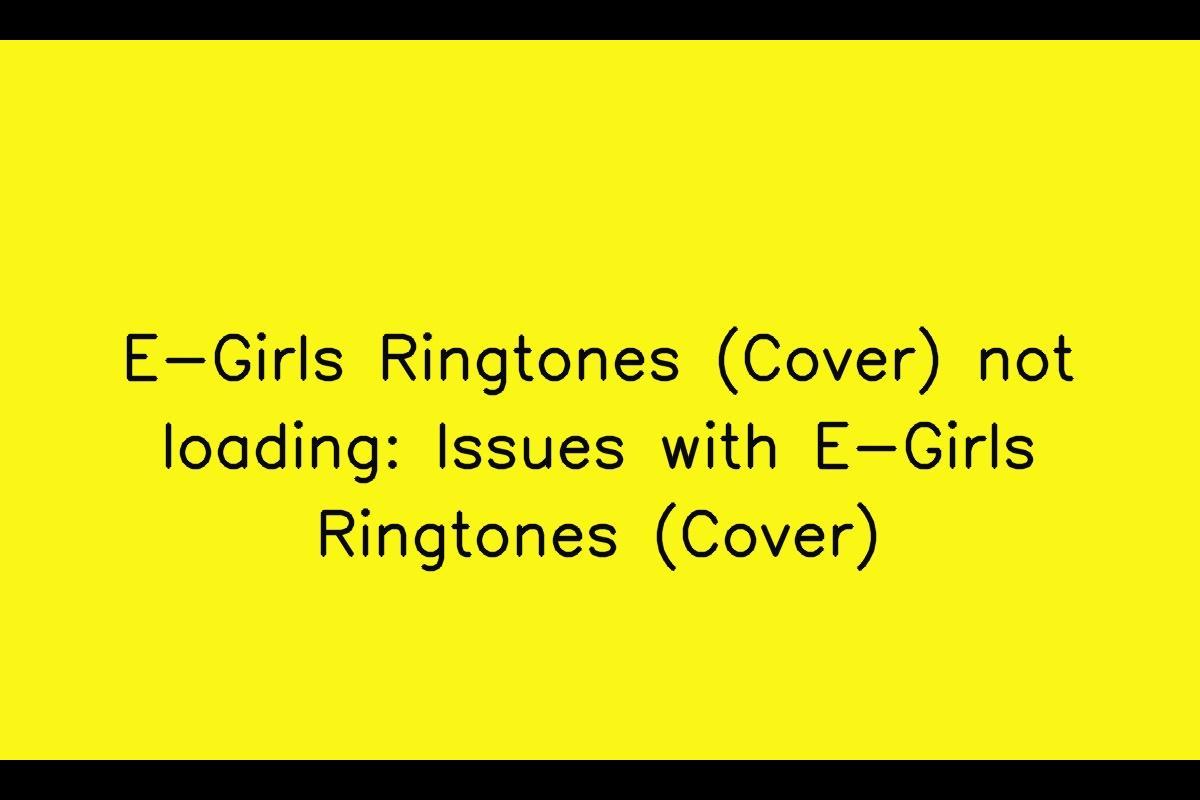 E-Girls Ringtones (Cover)