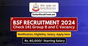 BSF Group B and C Recruitment 2024 Apply Online