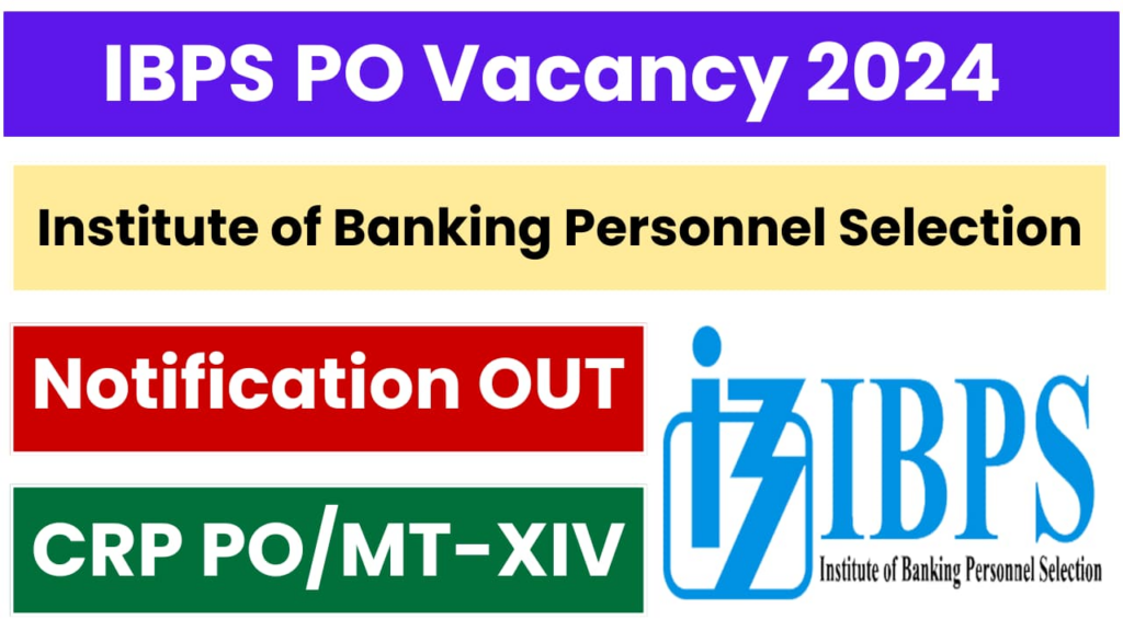 IBPS PO XIV Recruitment Online Form 2024